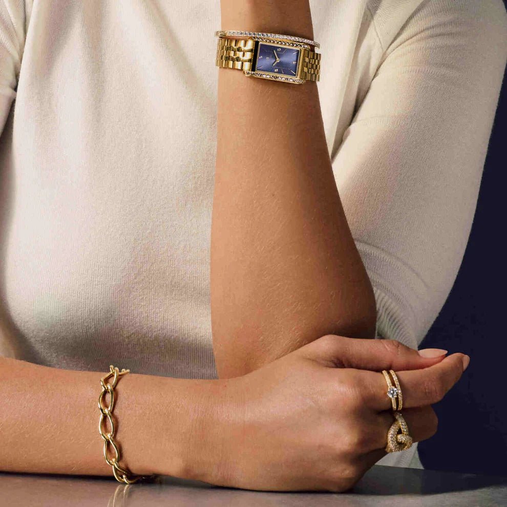 Sif 925 Sterling sølv Bangle Ellisse Medium SJ - BG2344 - CZ - Urma.dk