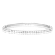Sif 925 Sterling sølv Bangle Ellisse Medium SJ - BG2344 - CZ - Urma.dk