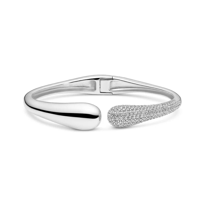 Sif 925 sterling sølv Bangle Goccia SJ - BG2581 - CZ - Urma.dk
