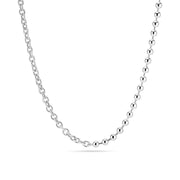 Sif 925 sterling sølv Halskæde Bormio Chain SJ - C2599 - Urma.dk