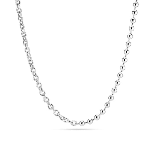 Sif 925 sterling sølv Halskæde Bormio Chain SJ - C2599 - Urma.dk