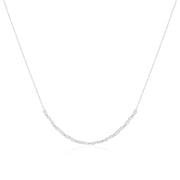 Sif 925 Sterling sølv Halskæde Ellera Ovale SJ - N2415 - CZ - Urma.dk