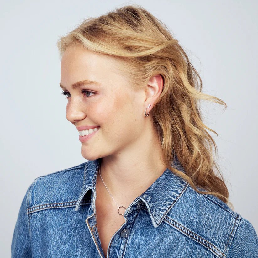 Sif 925 Sterling sølv Halskæde Gocciolina Creolo SJ - N2627 - Urma.dk