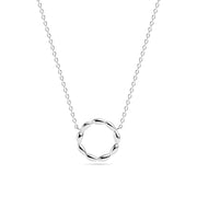 Sif 925 Sterling sølv Halskæde Gocciolina Creolo SJ - N2627 - Urma.dk