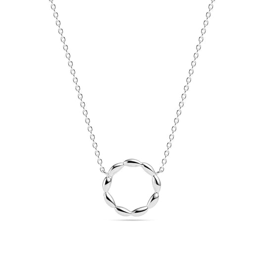 Sif 925 Sterling sølv Halskæde Gocciolina Creolo SJ - N2627 - Urma.dk