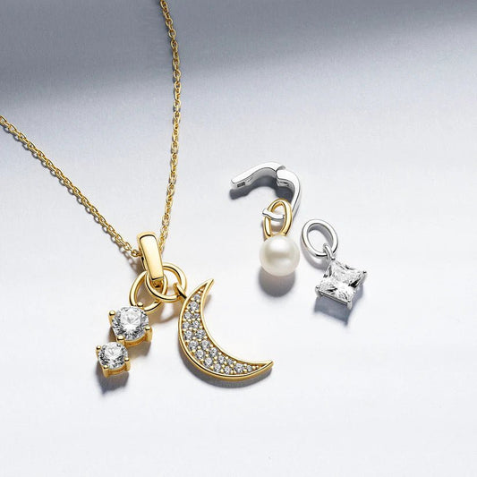 Sif 925 Sterling sølv Halskæde Lock Charm SJ - LOCKCHARMNECKLACE - Urma.dk