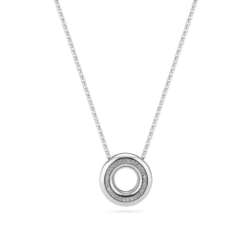 Sif 925 sterling sølv Halskæde Palermo SJ - N2478 - CZ - Urma.dk