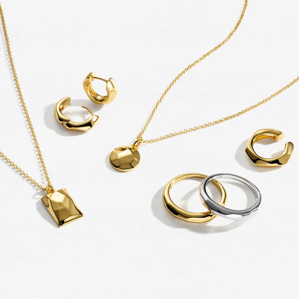 Sif 925 Sterling sølv Halskæde Rettangolo SJ - P2728 - Urma.dk