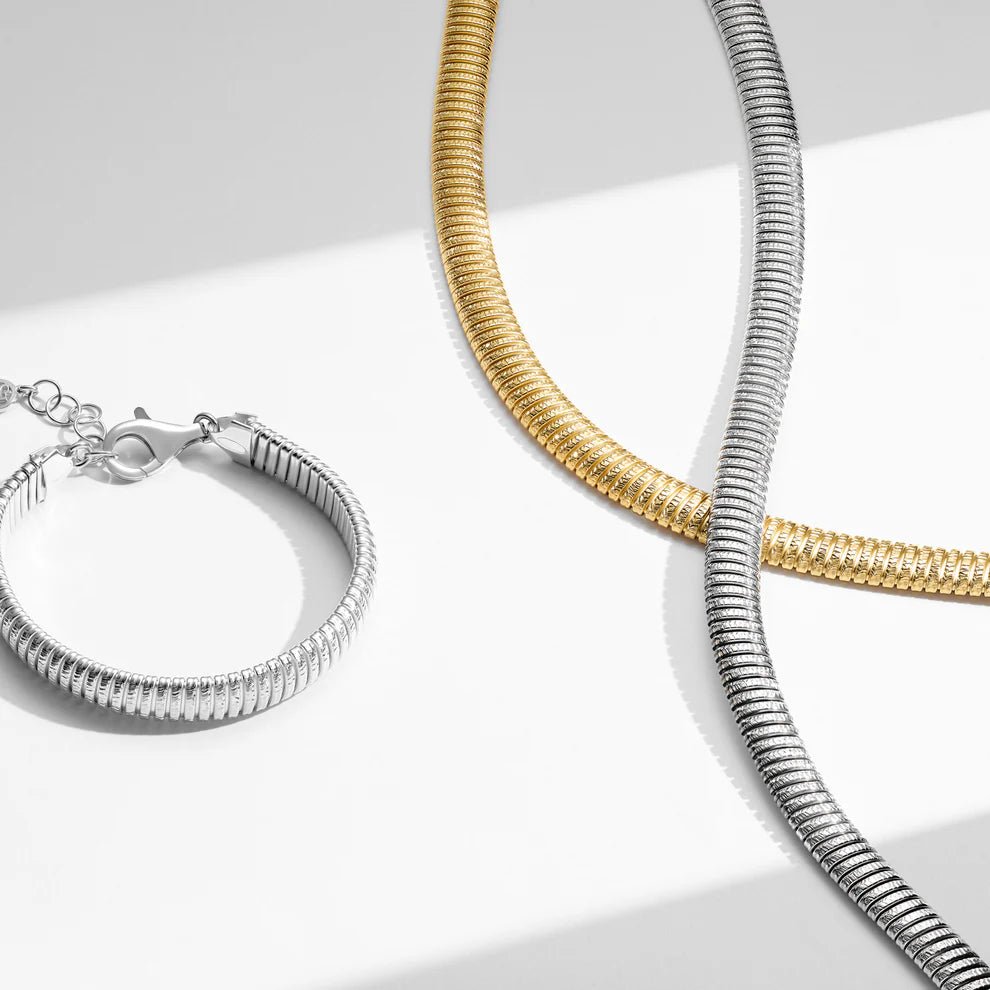 Sif 925 sterling sølv Halskæde Riva SJ - N2750 - Urma.dk