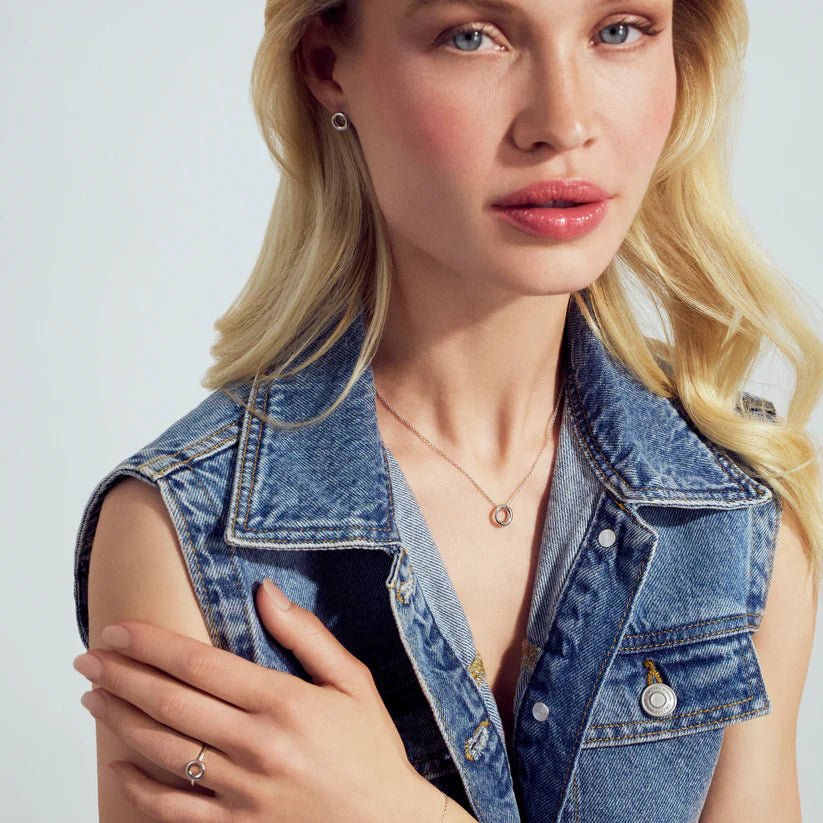 Sif 925 Sterling sølv Halskæde Selene SJ - N2711 - Urma.dk