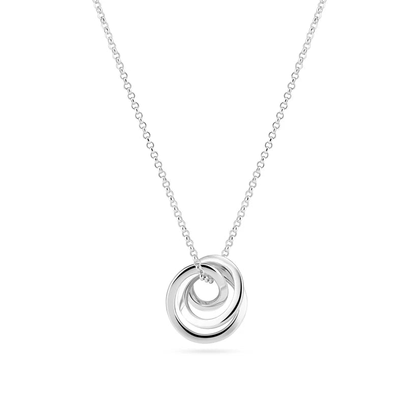 Sif 925 sterling sølv Halskæde Spirale Pianura Piccolo SJ - N2588 - Urma.dk