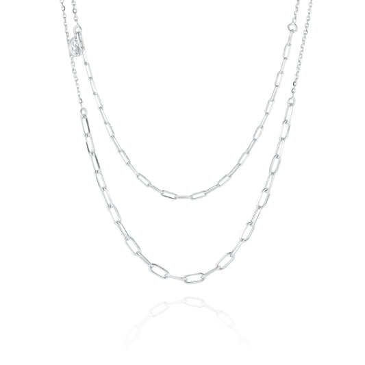 Sif 925 sterling sølv Halskæder SJ - C42132 - SS - Urma.dk