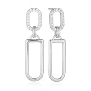 Sif 925 sterling sølv Øreringe Capizzi Lungo Grande SJ - E42226 - CZ - Urma.dk