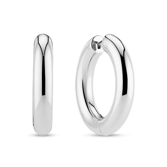 Sif 925 Sterling sølv Øreringe Carrara Pianura X - Grande SJ - E2476 - Urma.dk