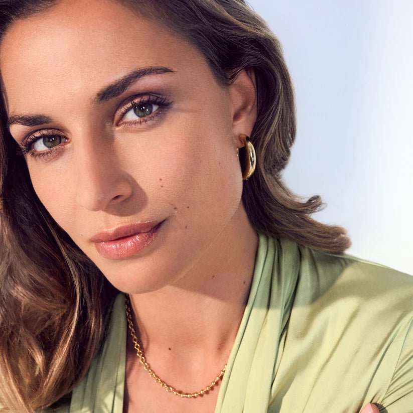 Sif 925 Sterling sølv Øreringe Carrara Pianura X - Grande SJ - E2476 - Urma.dk