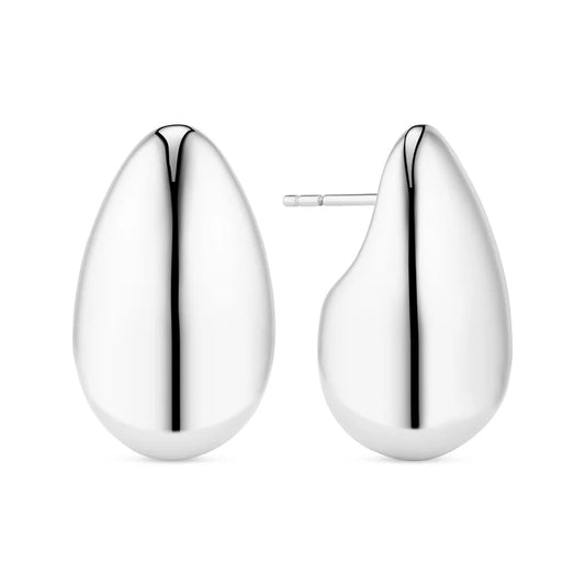 Sif 925 Sterling Sølv Øreringe Goccia Grande SJ - E2580 - Urma.dk