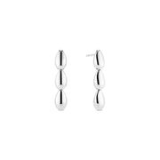Sif 925 Sterling sølv Øreringe Goccia Pianura Medio SJ - E2592 - Urma.dk