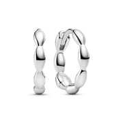Sif 925 Sterling sølv Øreringe Gocciolina Creolo SJ - E2627 - Urma.dk