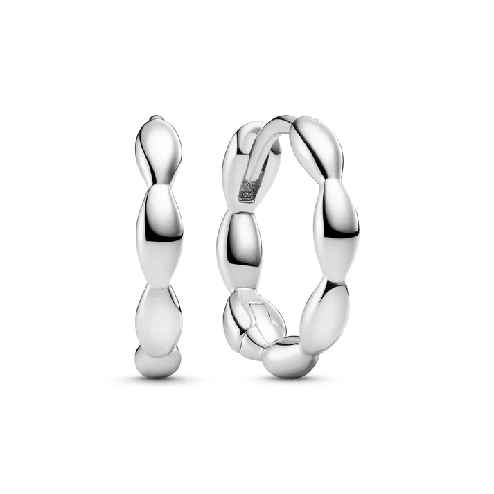 Sif 925 Sterling sølv Øreringe Gocciolina Creolo SJ - E2627 - Urma.dk