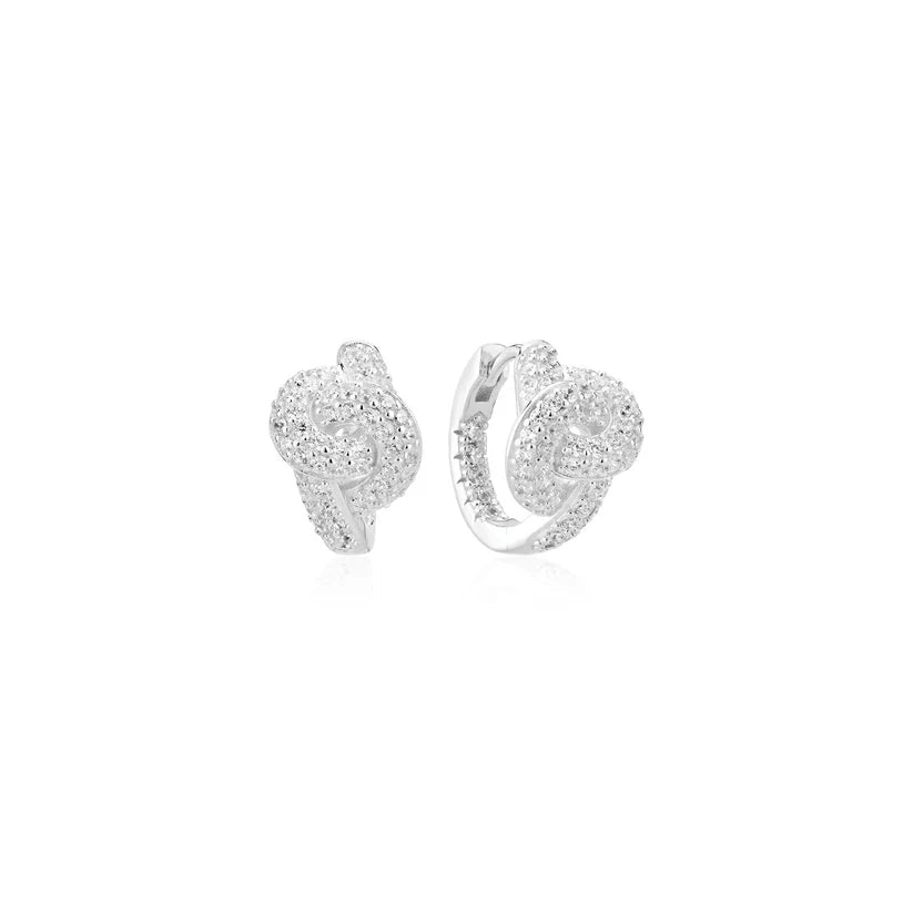 Sif 925 Sterling sølv Øreringe Imperia Creolo SJ - E10752 - CZ - Urma.dk