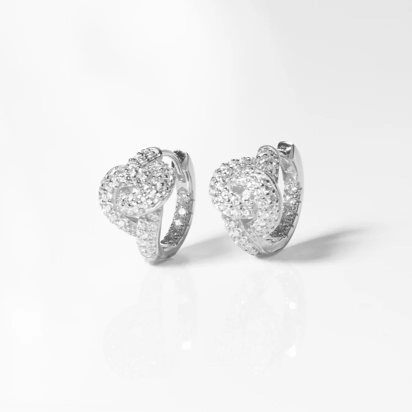 Sif 925 Sterling sølv Øreringe Imperia Creolo SJ - E10752 - CZ - Urma.dk