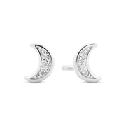 Sif 925 Sterling sølv Øreringe Luna SJ - E2707 - CZ - Urma.dk
