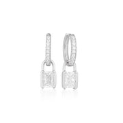 Sif 925 Sterling sølv Øreringe Roccanova Hvid SJ - E42252 - CZ - Urma.dk