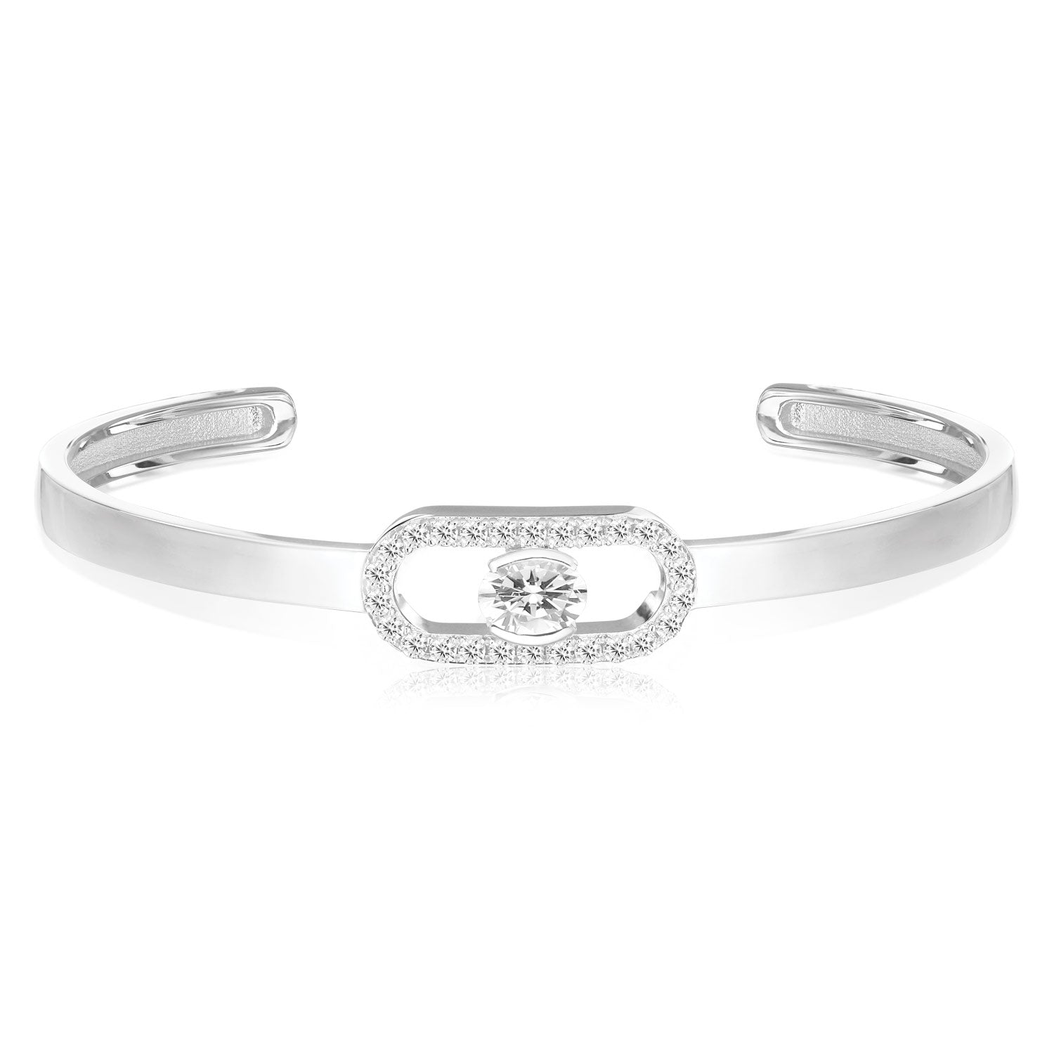 Sif 925 sterlingsølv Armring Ellisse Carezza SJ - BG2360 - CZ - Urma.dk