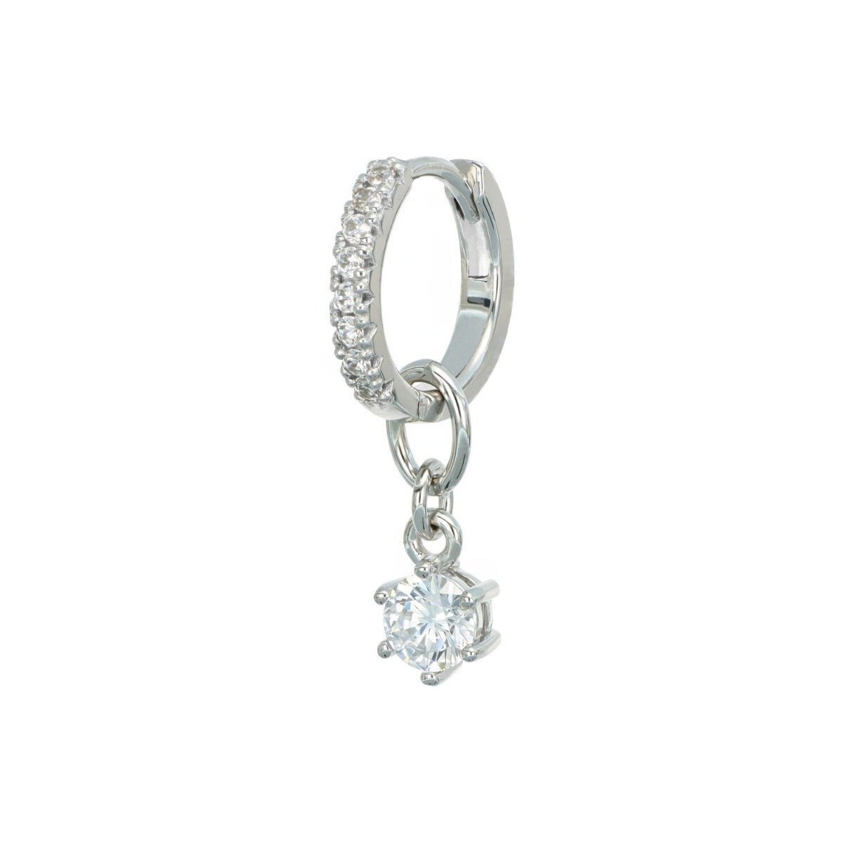Sif Charm Circolo Uno Hvid SJ - CH2371 - CZ - Urma.dk