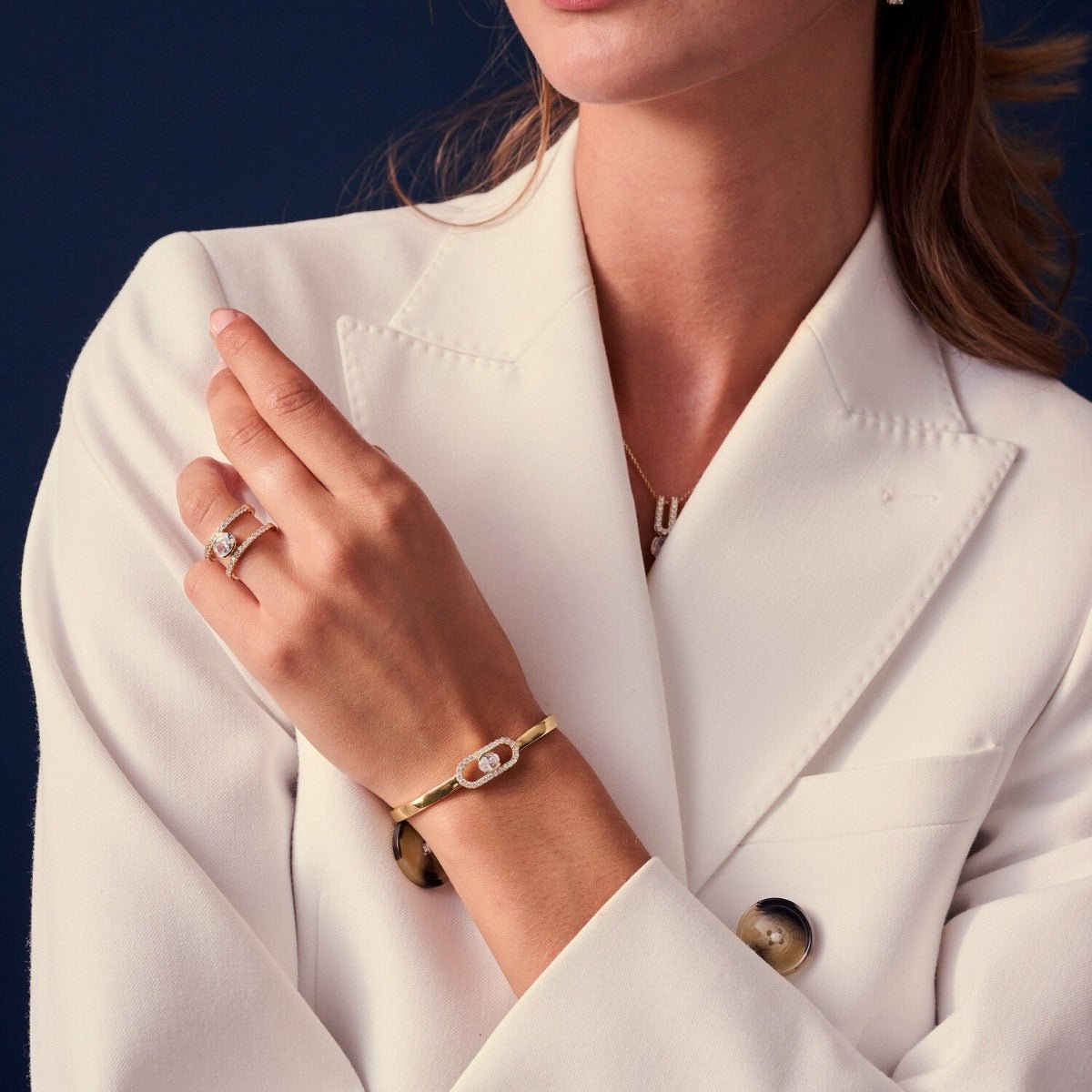 Sif Ellisse Carezza Grande Ringe SJ - R2358 - Urma.dk