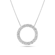 Sif Halskæde Bellina - 14 kt guld el. hvidguld 1.90 ct TW G - H VS lab - grown diamanter SJ - N2802 - WD - WG - Urma.dk