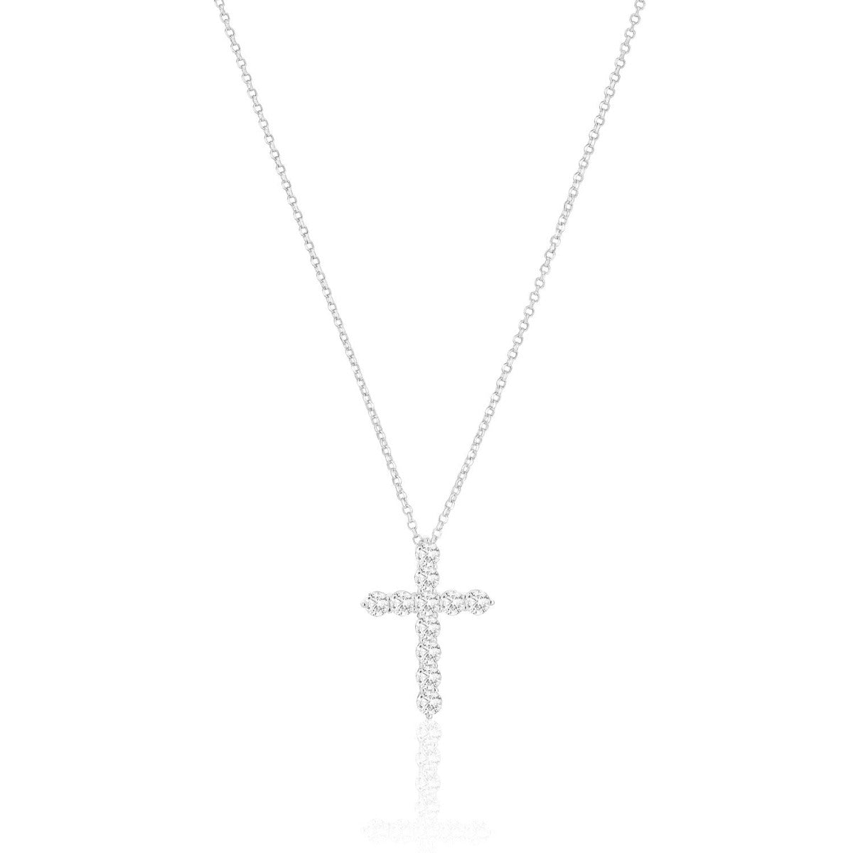 Sif Halskæde Belluno Croce SJ - N2394 - CZ - Urma.dk