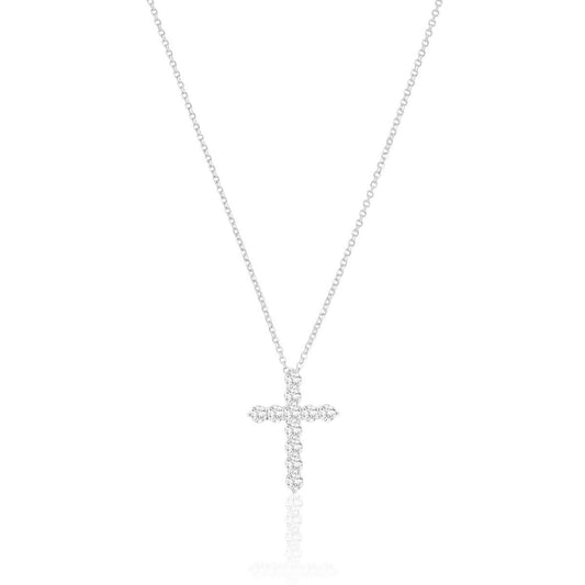 Sif Halskæde Belluno Croce SJ - N2394 - CZ - Urma.dk