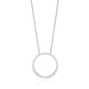 Sif Halskæde Biella Grande Pendant SJ - P3125 - CZ45 - 60 - Urma.dk