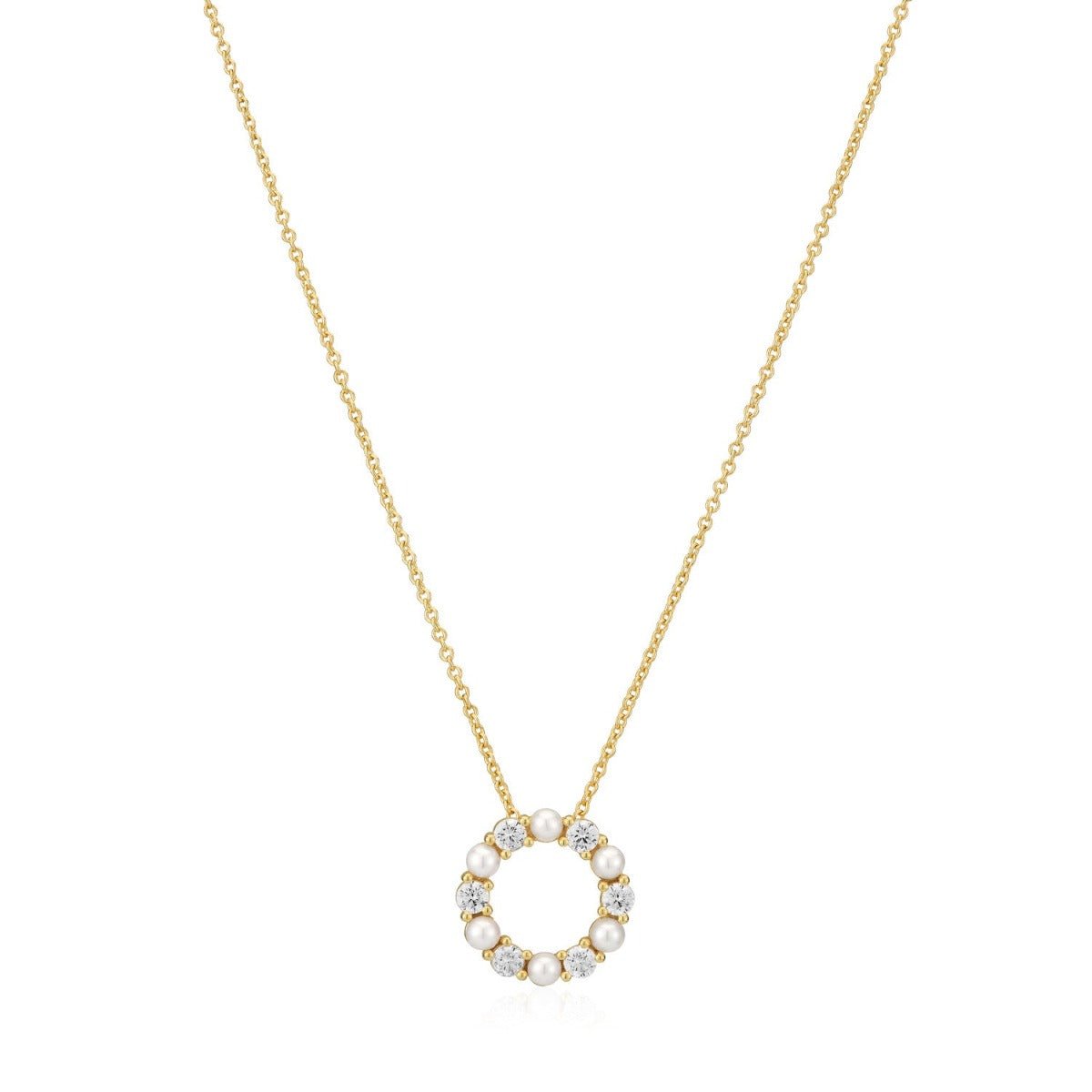 Sif Halskæde Biella Perla SJ - N2432 - PCZ - YG - Urma.dk