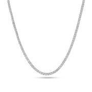 Sif Halskæde Diamante Tennis - 14 kt. guld el. hvidguld 14.88 ct TW G - H VS lab - grown diamanter SJ - N2874 - WD - WG - Urma.dk