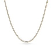 Sif Halskæde Diamante Tennis - 14 kt. guld el. hvidguld 14.88 ct TW G - H VS lab - grown diamanter SJ - N2874 - WD - YG - Urma.dk