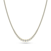 Sif Halskæde Diamante Tennis Altro - 14 kt. guld el. hvidguld 11.45 ct TW G - H VS lab - grown diamanter SJ - N2875 - WD - YG - Urma.dk