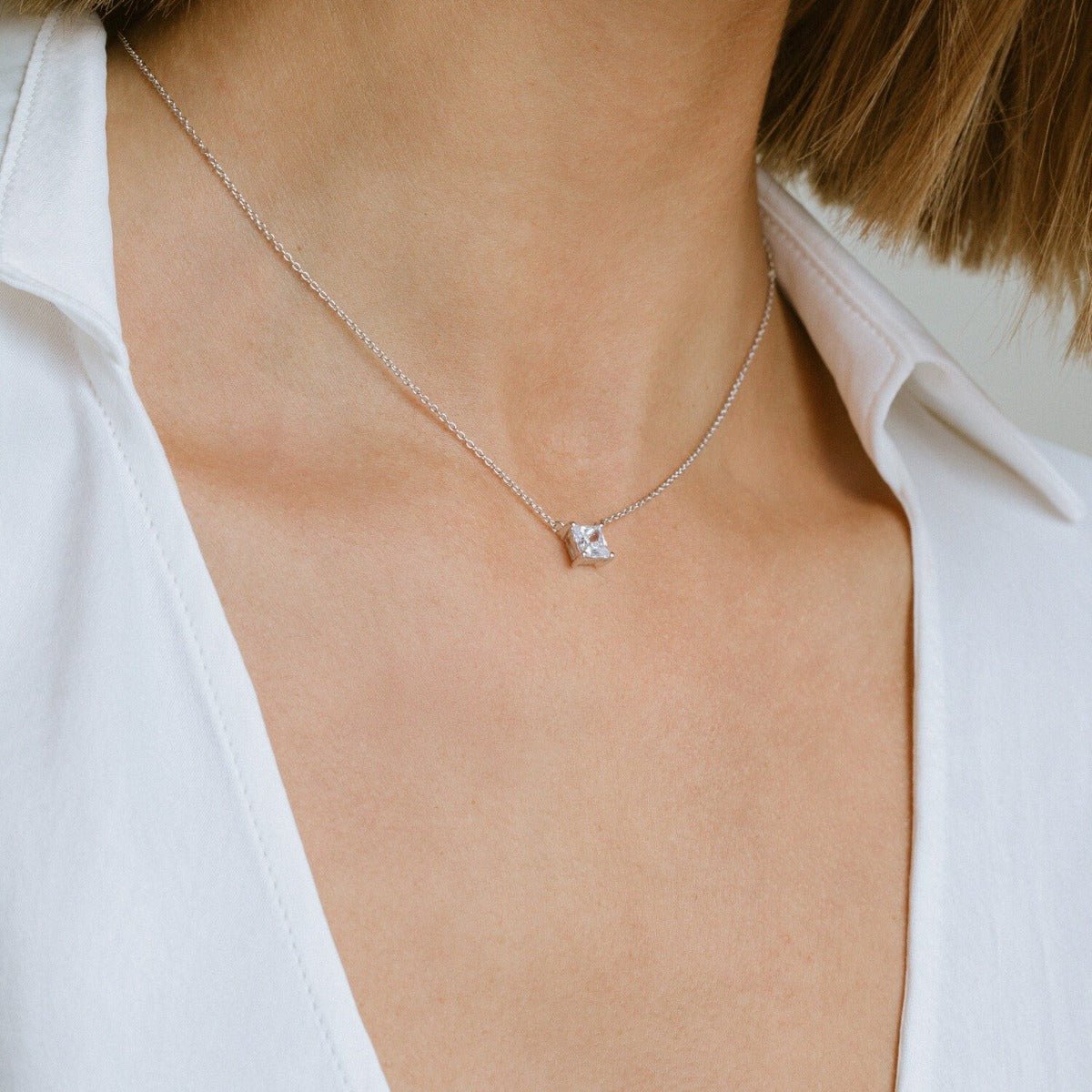 Sif Halskæde Ellera Quadrato SJ - N42279 - CZ - Urma.dk