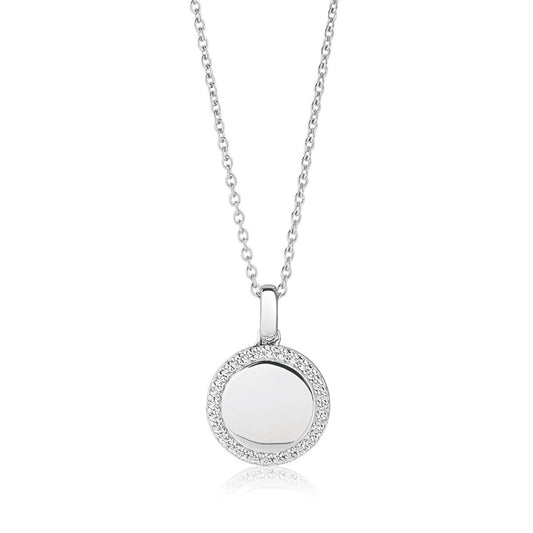 Sif Halskæde Follina SJ - P3780 - CZ38 - 45 - Urma.dk