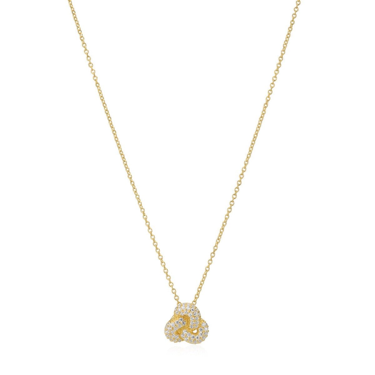 Sif Halskæde Imperia SJ - N10752 - CZ - YG - Urma.dk