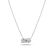 Sif Halskæde Lovere - 14 kt. guld el. hvidguld 0.58 ct TW G - H VS lab - grown diamanter SJ - N2550 - WD - WG - Urma.dk