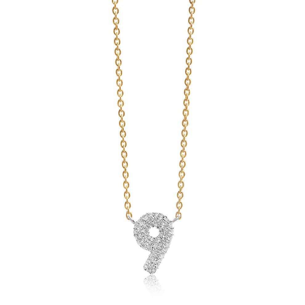 Sif Halskæde Novoli Nove SJ - C009 - CZ - YG2 - Urma.dk