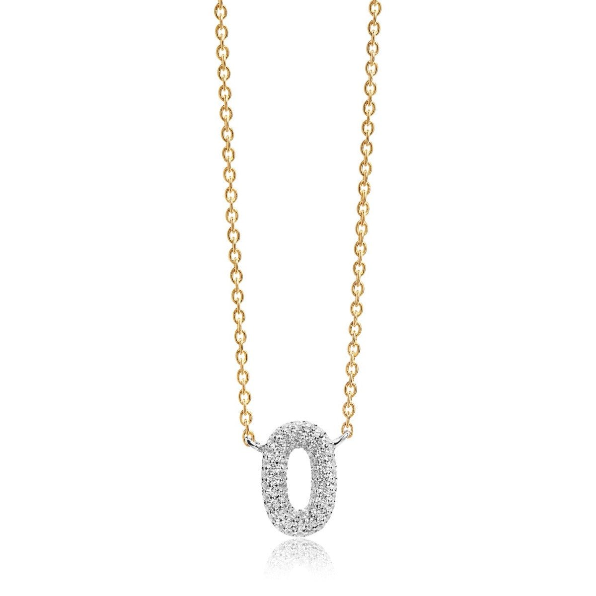 Sif Halskæde Novoli Zero SJ - C010 - CZ(YG2) - Urma.dk