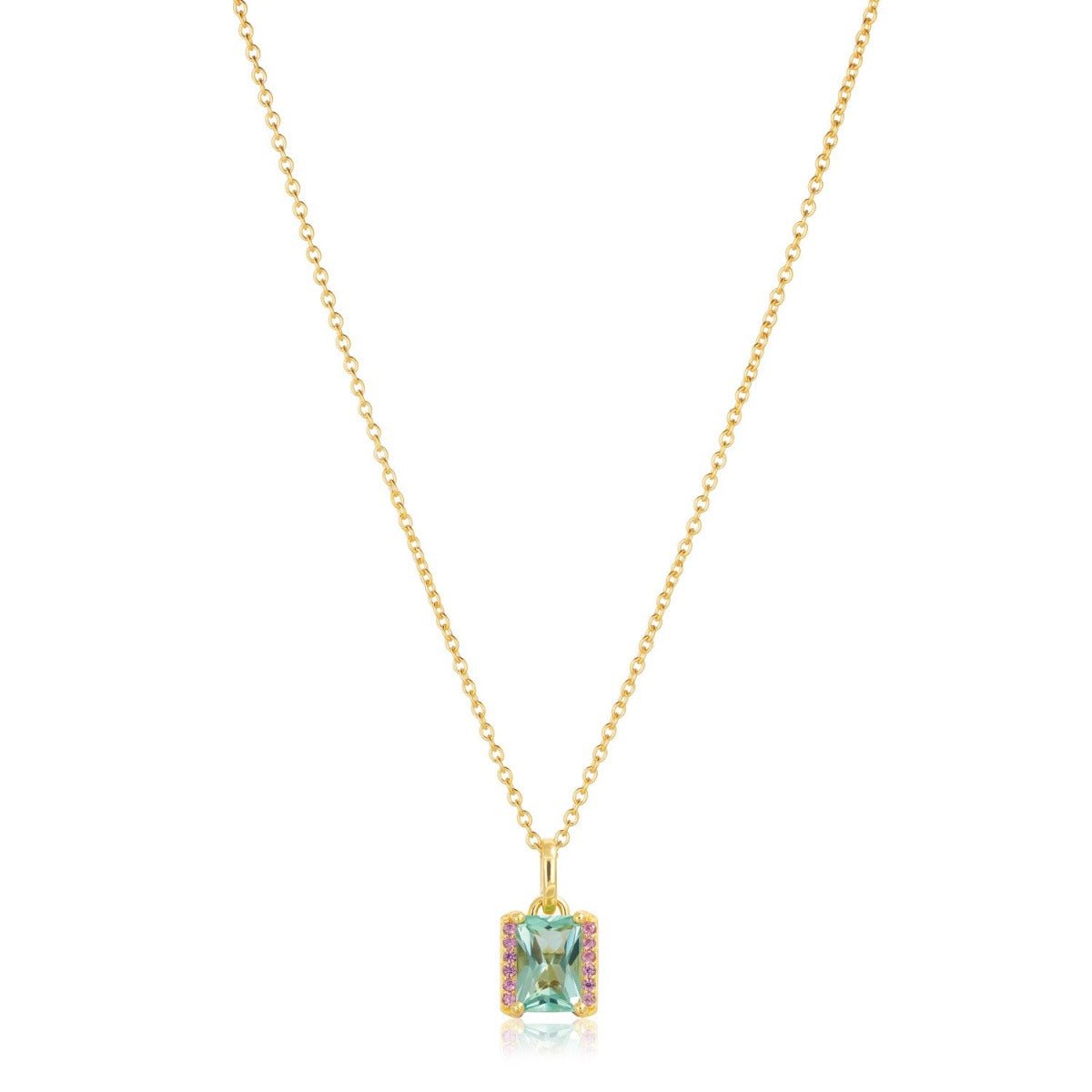 Sif Halskæde Roccanova Medio SJ - N42253 - TQPK - YG - Urma.dk