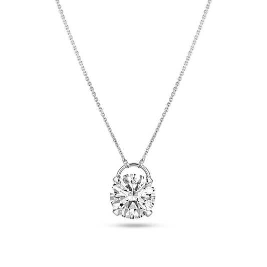 Sif Halskæde Venice - 14 kt. guld el. hvidguld 0.50 - 2.00 ct TW G - H VS lab - grown diamant SJ - N2509 - WD - WG - Urma.dk