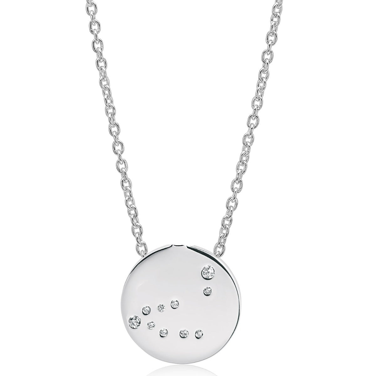 Sif Halskæde Zodiaco Stenbuk SJ - P1063 - CZ/45 - Urma.dk