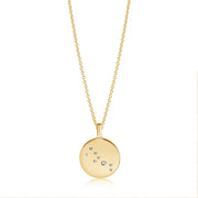 Sif Halskæde Zodiaco Tyr SJ - P1054 - CZ(YG)/45 - Urma.dk