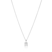 Sif Halskæden Roccanova Piccolo Hvid SJ - N42260 - CZ - Urma.dk