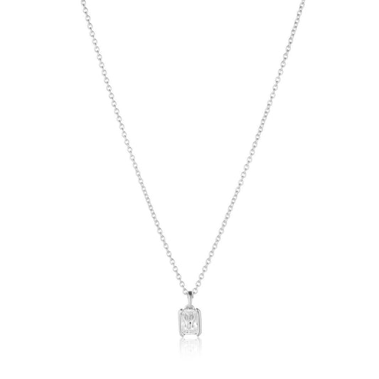 Sif Halskæden Roccanova Piccolo Hvid SJ - N42260 - CZ - Urma.dk